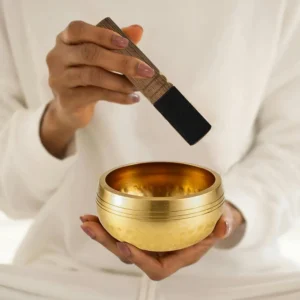 Tibetan Singing Bowl for Buddhist Chanting  Yoga Meditation Copper Bowl for Mindfulness Relaxation