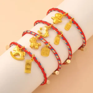 2026 Zodiac Red String for the Year of the Horse (Birth Year)